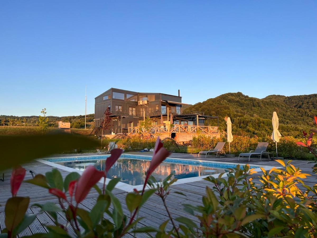 Hotel Flandra Glamping Corbeni Esterno foto