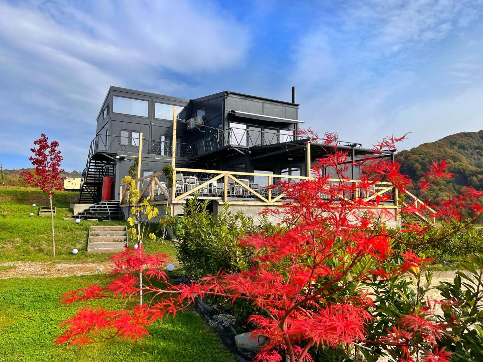 Hotel Flandra Glamping Corbeni Esterno foto