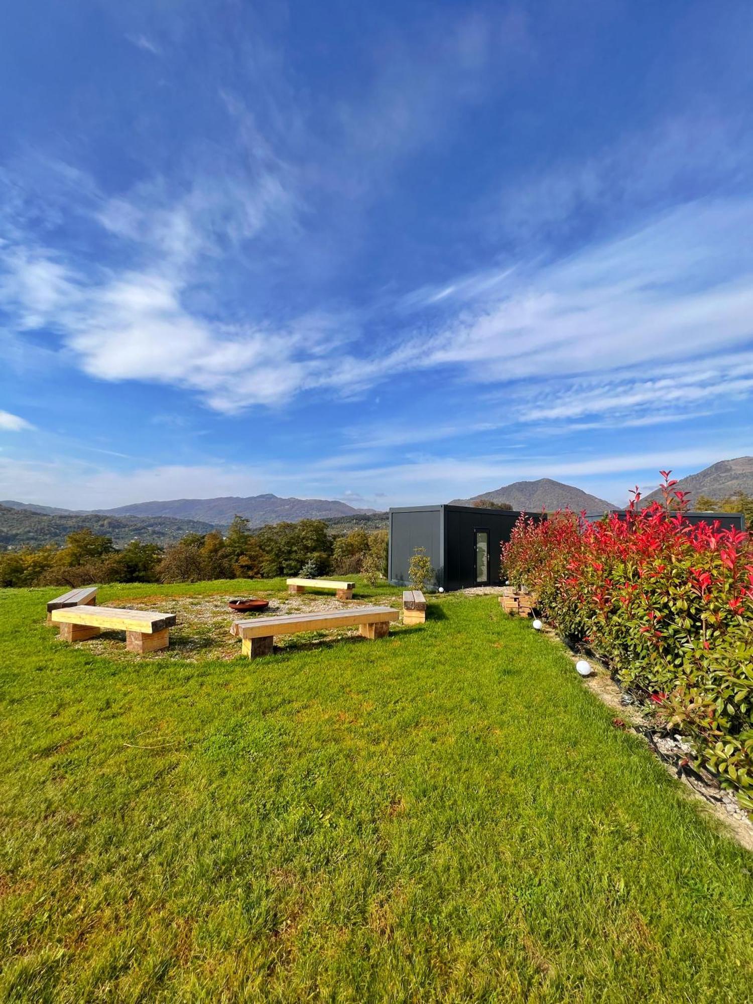 Hotel Flandra Glamping Corbeni Esterno foto